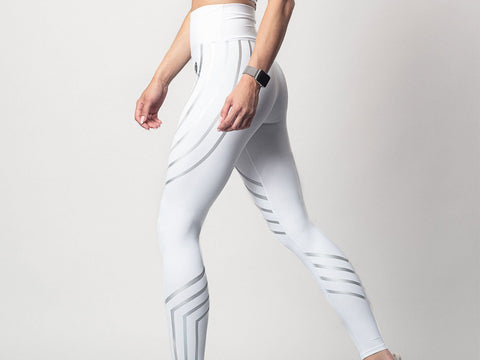 White Leggings | Wake&Shake Athletics